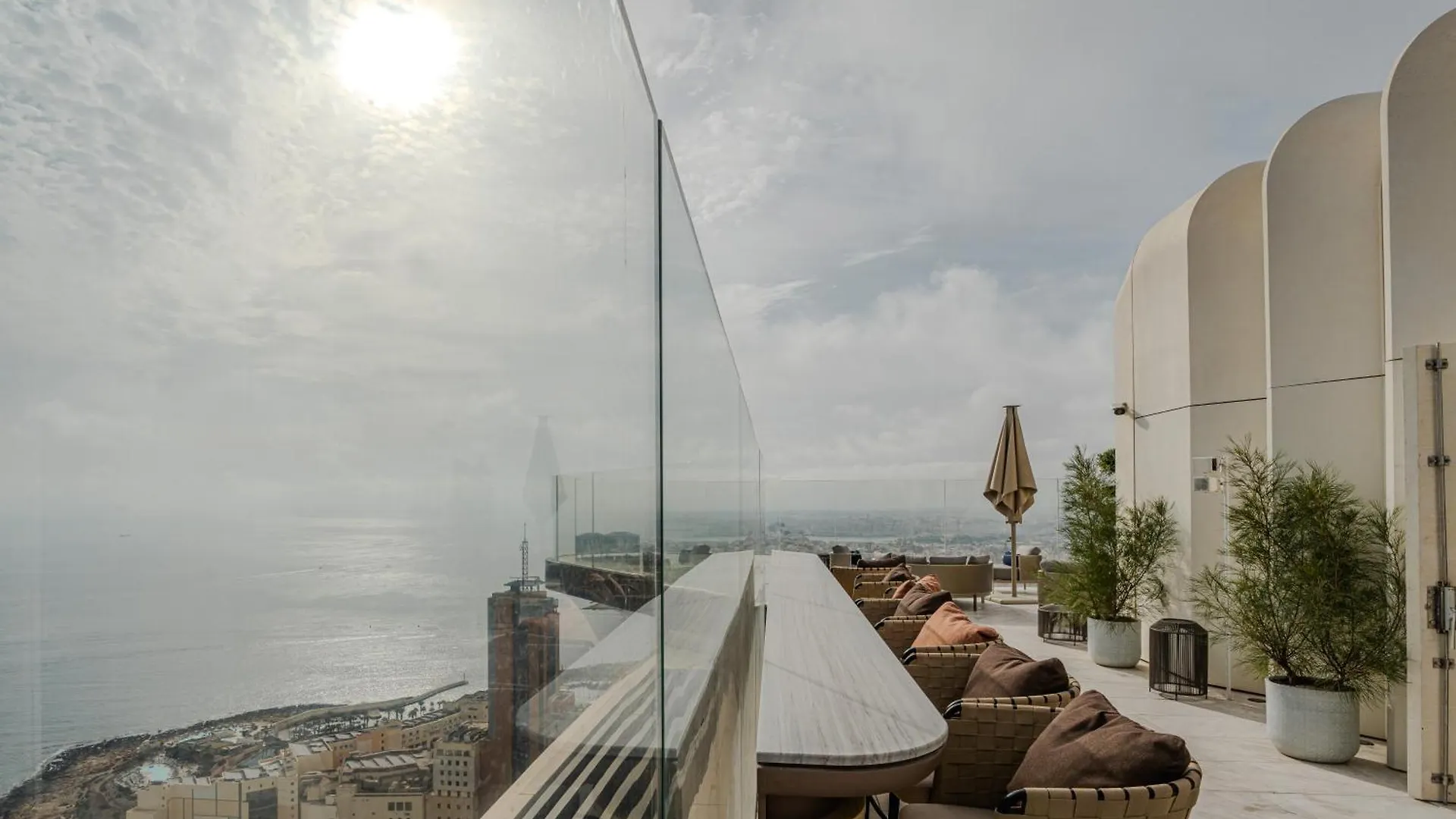 Prestigious Apartment With Common Roof Top Pool In Mercury Tower Saint Julian's Malta
