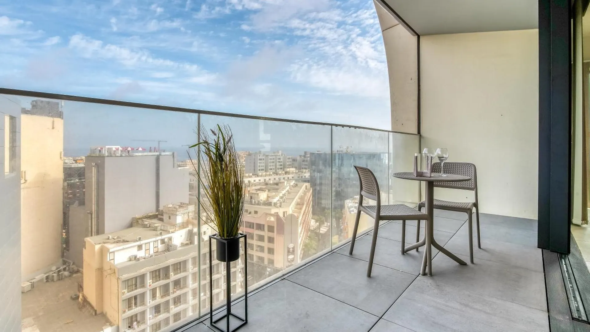 Prestigious Apartment With Common Roof Top Pool In Mercury Tower Saint Julian's